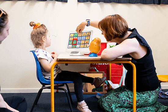 ECE Sitting at Table Learning 8