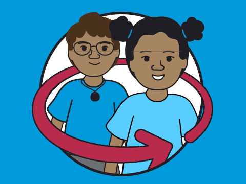MoE Inclusive Ed Transitions Illustrations 10 blue