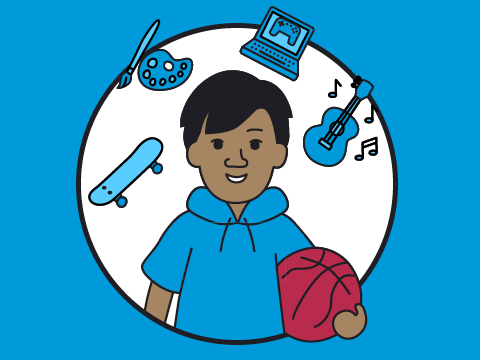 MoE Inclusive Ed Transitions Illustrations 5 blue